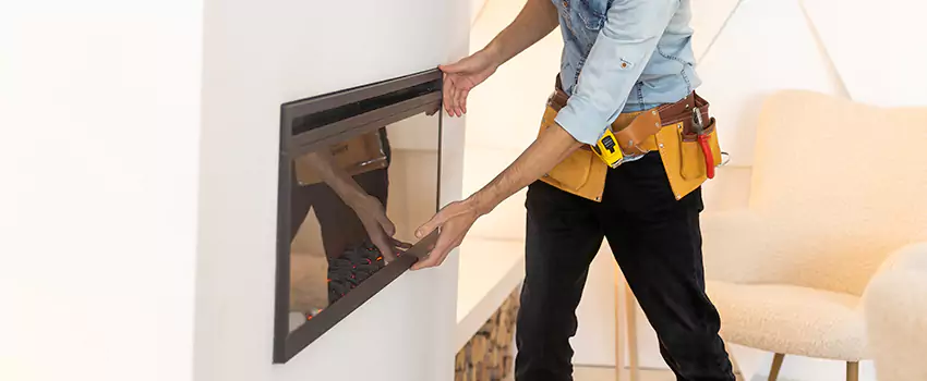 Metal Fireplace Installation in Long Beach, Mississippi