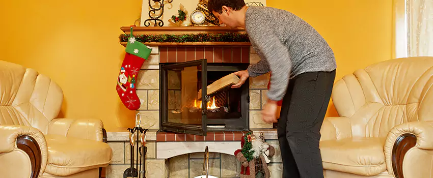 Marble Mantel Makeover Services for Fireplace in Long Beach, MS