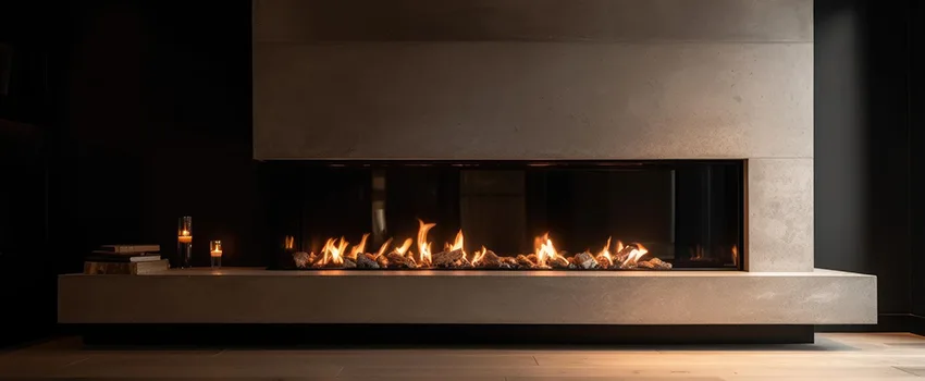 Gas Fireplace Ember Bed Design Services in Long Beach, Mississippi