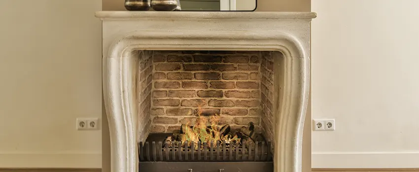 Vintage-style Fireplace Redesign in Long Beach, Mississippi