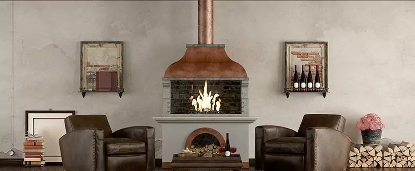 Thelin Hearth Products Providence Pellet Insert Fireplace Installation in Long Beach, MS