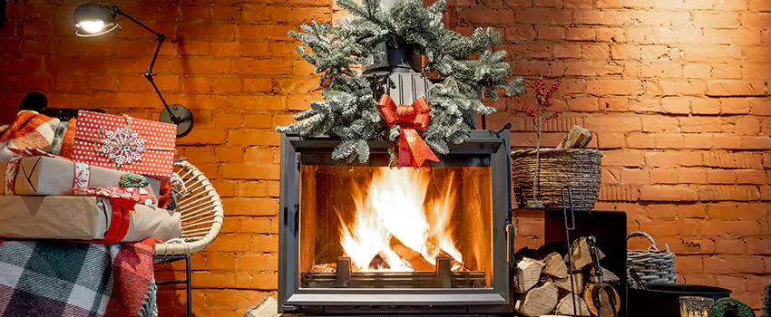 Travis Industries Linear Gas Fireplace Installation in Long Beach, Mississippi