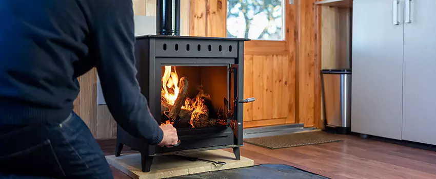 Open Hearth Wood Fireplace Installation in Long Beach, MS