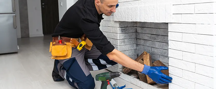 Fireplace Damaged Damper Frame Repair Services in Long Beach, Mississippi