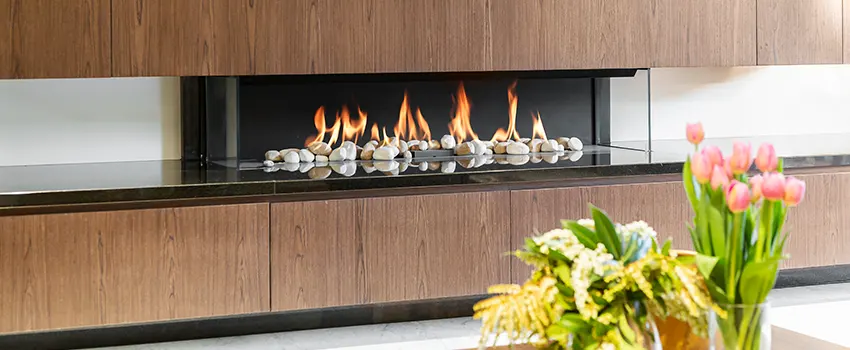 Double-height Fireplace Design Refurbishment in Long Beach, Mississippi